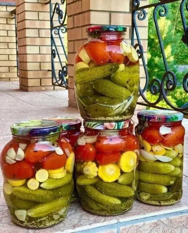 Самый вкусный маринад для овощного ассорти