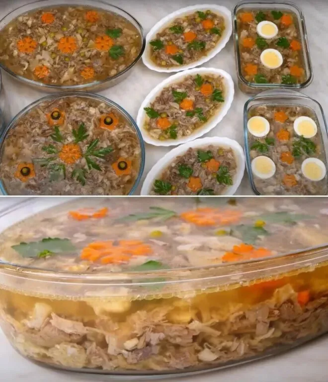 Холодец из свиной рульки