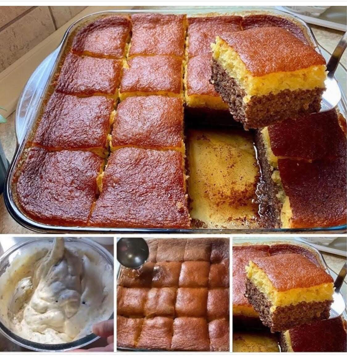Odată ce vei gusta această prăjitură, vei uita de baclava și de tulumba... Cea mai bună prăjitură suculentă...