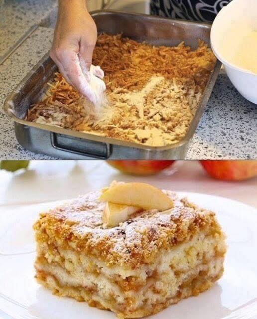 Prăjitură Magică cu Mere