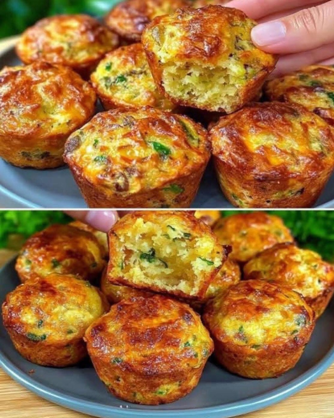 Delicioase Brioșe Sărate cu Dovlecei