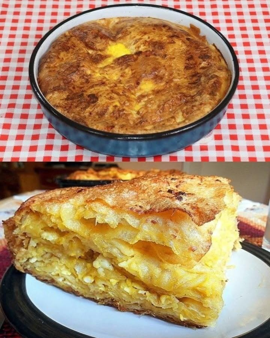 Plăcintă frământată cu iaurt, mai bună decât gibanica se prepară din 5 ingrediente în doar 5 minute