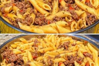 Paste cu carne tocată – rețetă rapidă și delicioasă pentru o cină deosebită