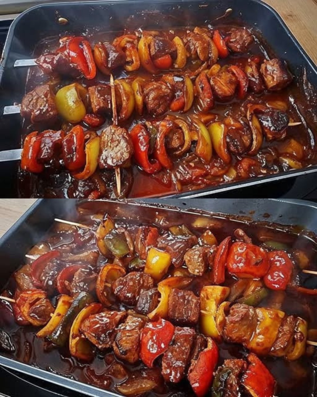 Shashlik Fantastic cu Sos de Casă Shashlik Fantastic cu Sos de Casă