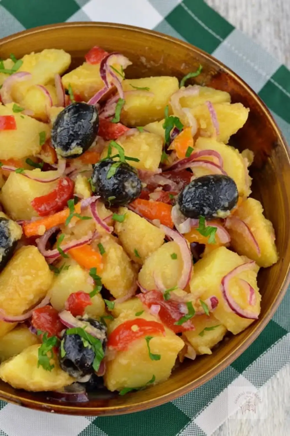 Salata orientală de post 