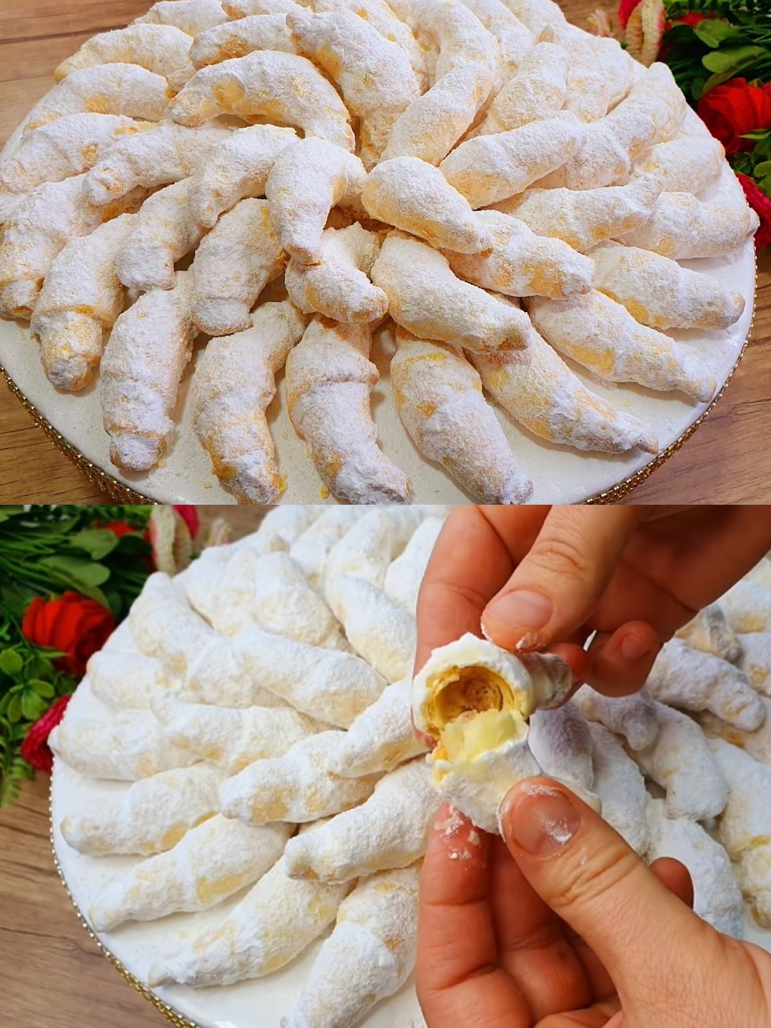 Cornulețe de casă cu vanilie