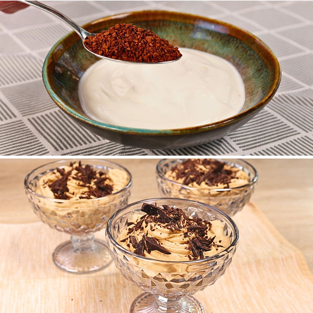 Desert Cremă de Cafea Fără Coacere – Rețetă Elegantă în Pahar, Gata în 10 Minute