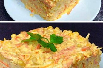 „Împletitura” — o salată din 4 ingrediente care dispare mereu prima de pe masă. Share on Facebook Retete simple În familia noastră, iubim pur și simplu brânza afumată „împletită”. Astăzi vreau să împărtășesc cu voi o rețetă de salată, ideea căreia a apărut întâmplător. Descoperiți mai multe Custard Fursecuri Книга brânză Book Copturi cookie cremă Prăjitură umplutură Într-o zi, am deschis frigiderul și am amestecat câteva ingrediente pe care le aveam acolo. A ieșit o salată atât de gustoasă, încât îmi doresc să o încercați și voi. Ingrediente necesare: 200 g de brânză afumată „împletită” (neapărat) și morcov marinat în stil coreean; O conservă de porumb; Trei ouă fierte; Maioneză. Modul de preparare: Îmi place această salată pentru că nu necesită mult timp de pregătire în bucătărie. Radeți ouăle fierte în prealabil. Amestecați-le cu morcovul marinat și brânza „împletită” tăiată în bucăți de aproximativ 3 cm, desfăcute în fire subțiri. Adăugați porumbul și maioneza. Amestecați bine toate ingredientele, iar salata este gata. Pentru o prezentare frumoasă, puteți folosi inele de servire sau forme detașabile. Poftă bună! Share on Facebook Recommended For You Pește Merluciu în Sos de Ceapă: Se Topește în Gură, Atât e de Bun! Descoperiți mai multe cookie Fursecuri Prăjitură umplutură Custard Book Aluatul este delicat și pufos, iar merele suculente Aluatul este delicat și pufos, iar merele suculente Vinete ca friptura la grătar pentru iarnă Vinete ca friptura la grătar pentru iarnă! Am mâncat 20 de borcane iarna trecută, acum pregătesc și mai multe! Îți prezentăm o rețetă ușoară și savuroasă de gustări crocante din cartofi Îți prezentăm o rețetă ușoară și savuroasă de gustări crocante din cartofi