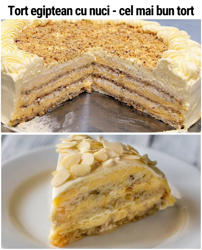 Tort egiptean cu nuci