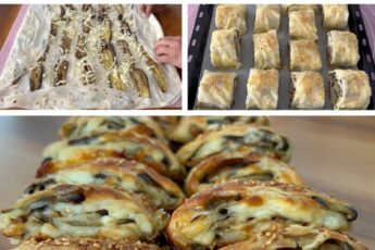 Börek Crocant cu Vinete (Çıtır Çıtır Patlıcanlı Börek) – Rețetă Autentică, Explicată Pas cu Pas