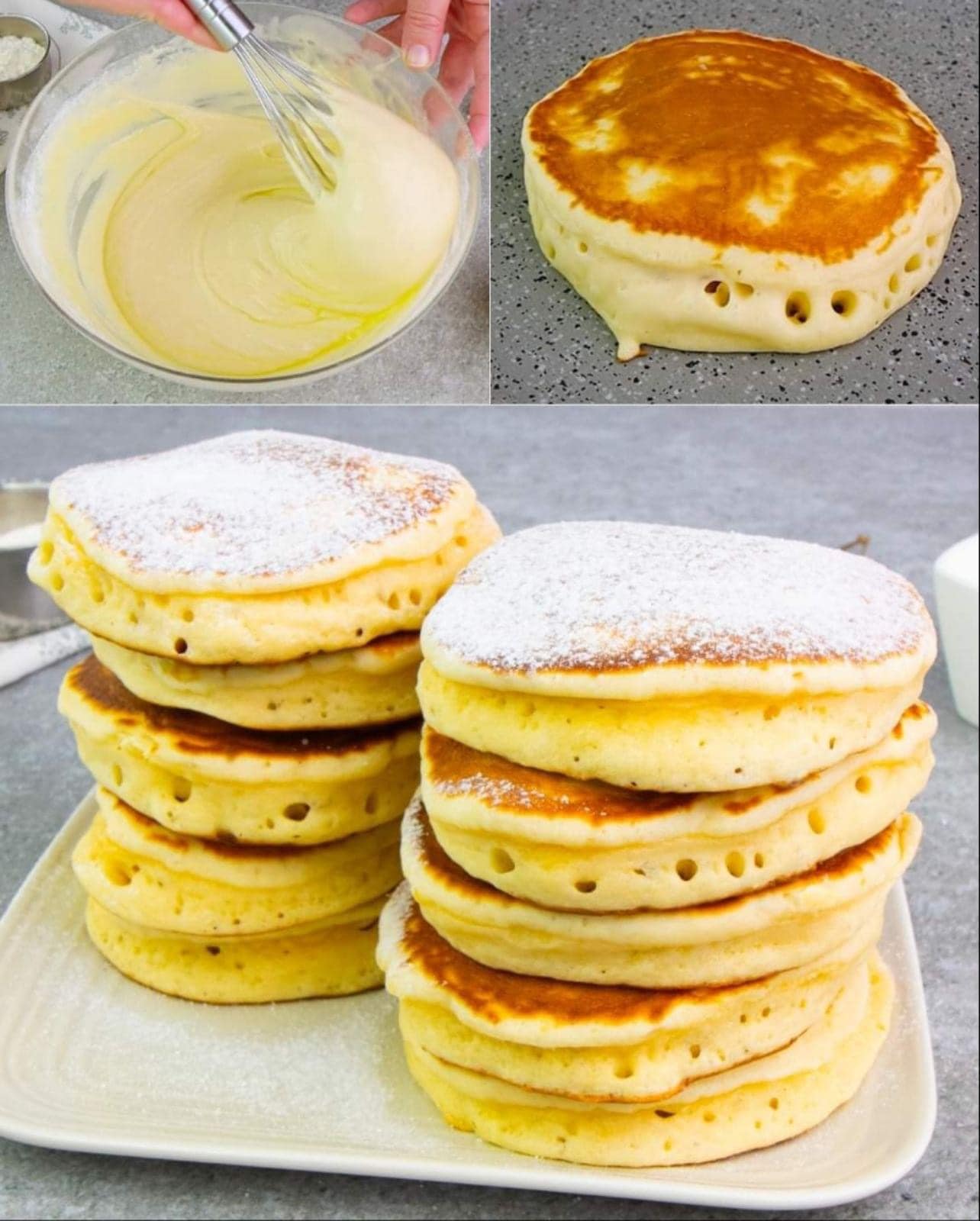 Cele mai pufoase clătite americane