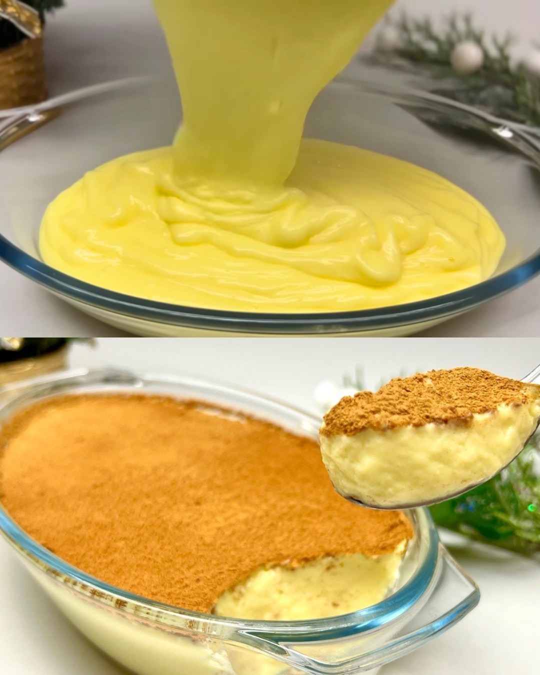 Desert cremos cu lapte și scorțișoară