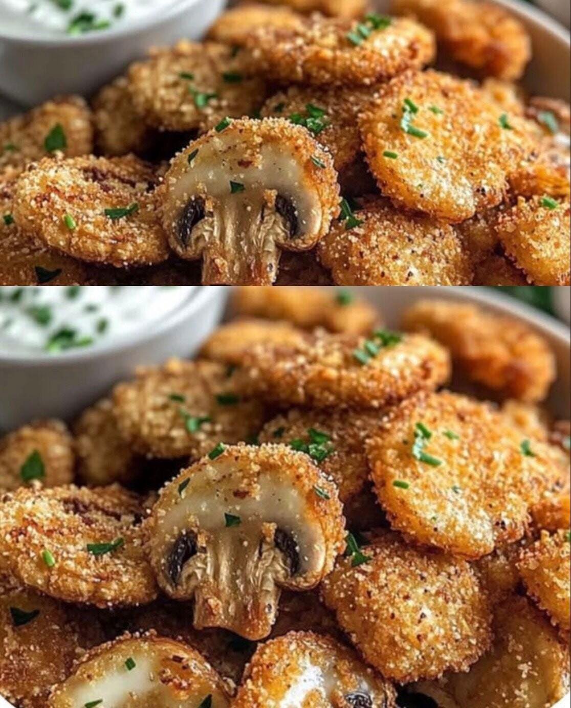 Ciuperci crocante (vegan)