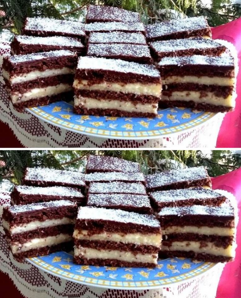 Prăjitură de post cu cremă de cocos