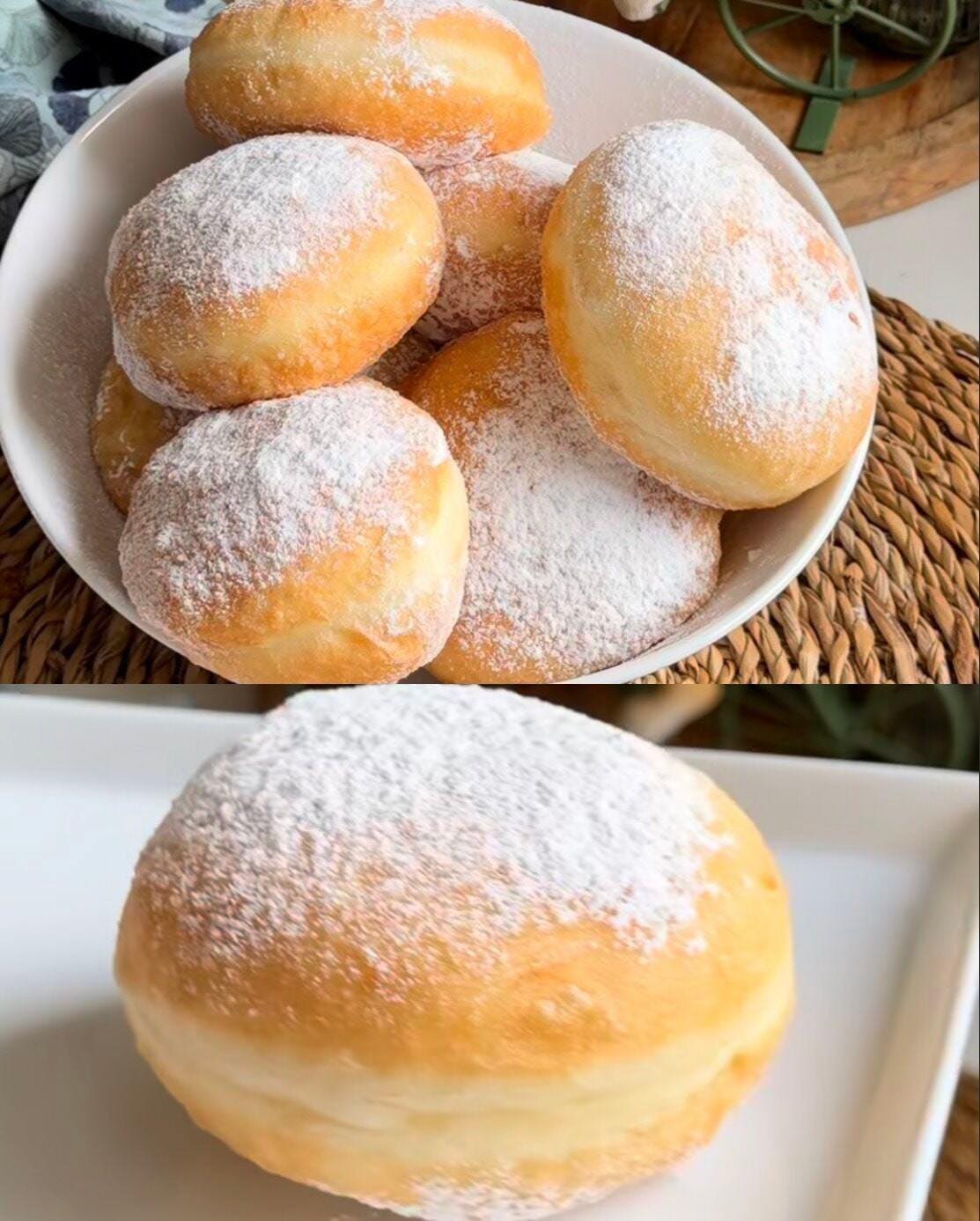 Gogoși de post moi și pufoase, care nu absorb ulei