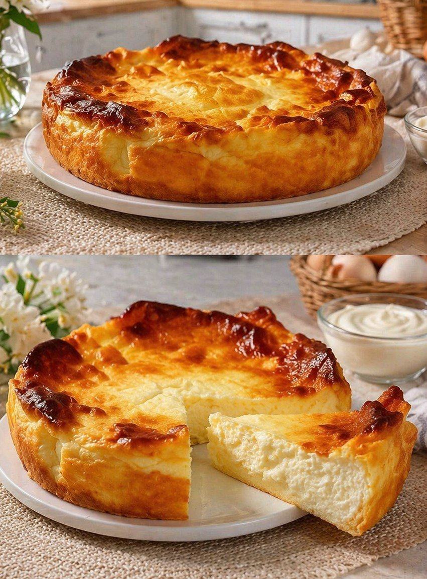 Chec de iaurt din doar 3 ingrediente