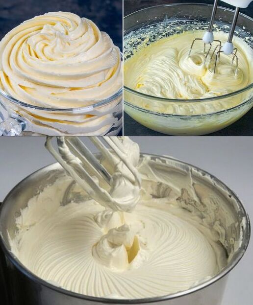 Cremă de unt cu 3 ingrediente Cremă de unt cu 3 ingrediente