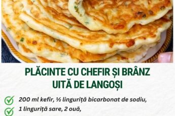 Plăcinte cu kefir și brânză