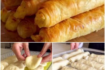 Plăcințele Burek cu cartofi și cașcaval