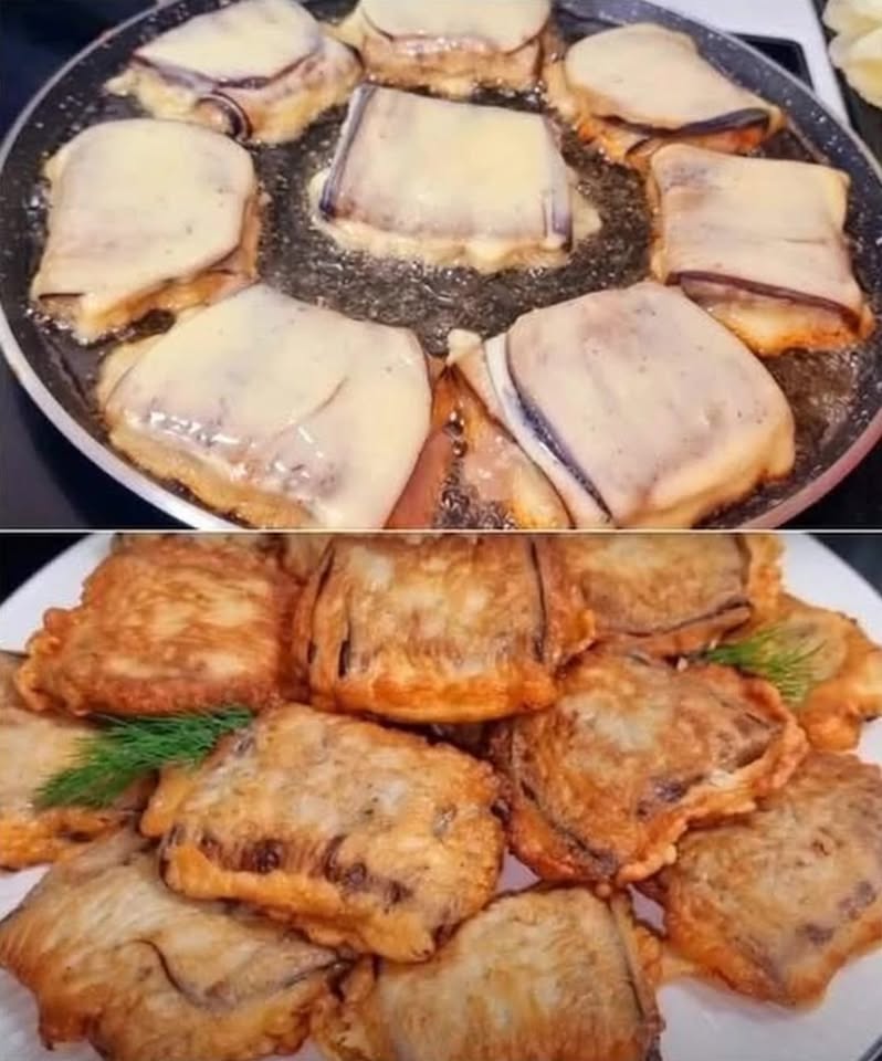 Pliculețe de vinete cu carne tocată