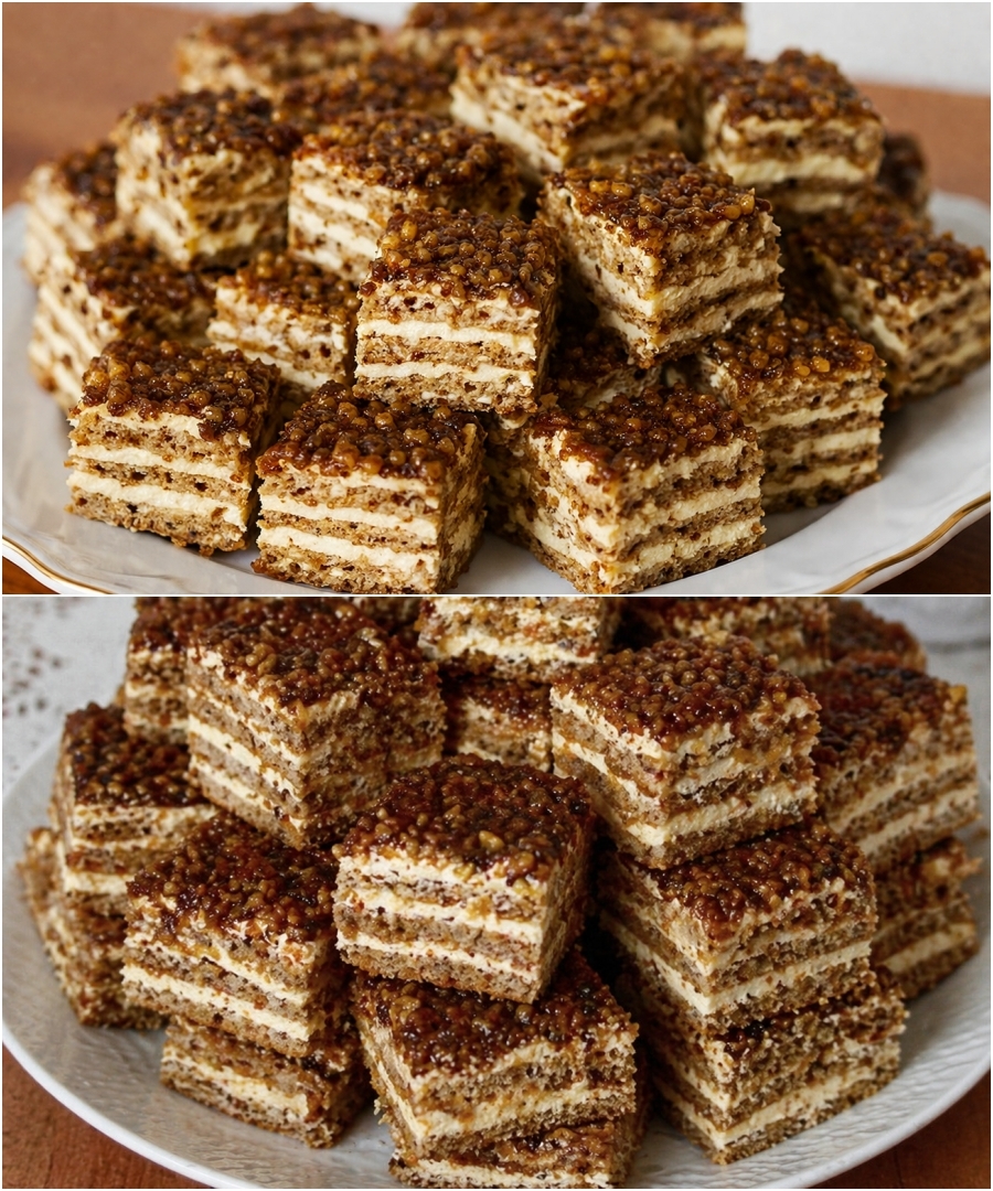 Prăjitură cu nucă – rețetă de casă fină, elegantă și plină de aromă