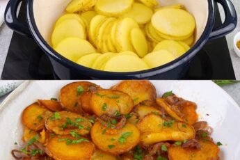 Cartofi Lyonnaise tradiționali