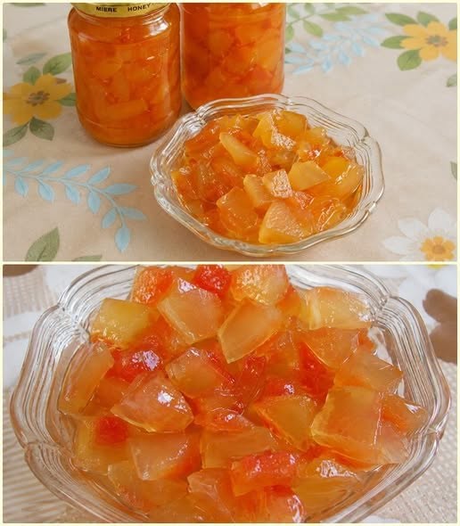 Dulceață din Coji de Pepene Roșu Dulceață din Coji de Pepene Roșu