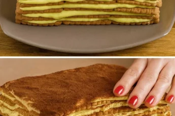 Tiramisu cu biscuiți și iaurt grecesc