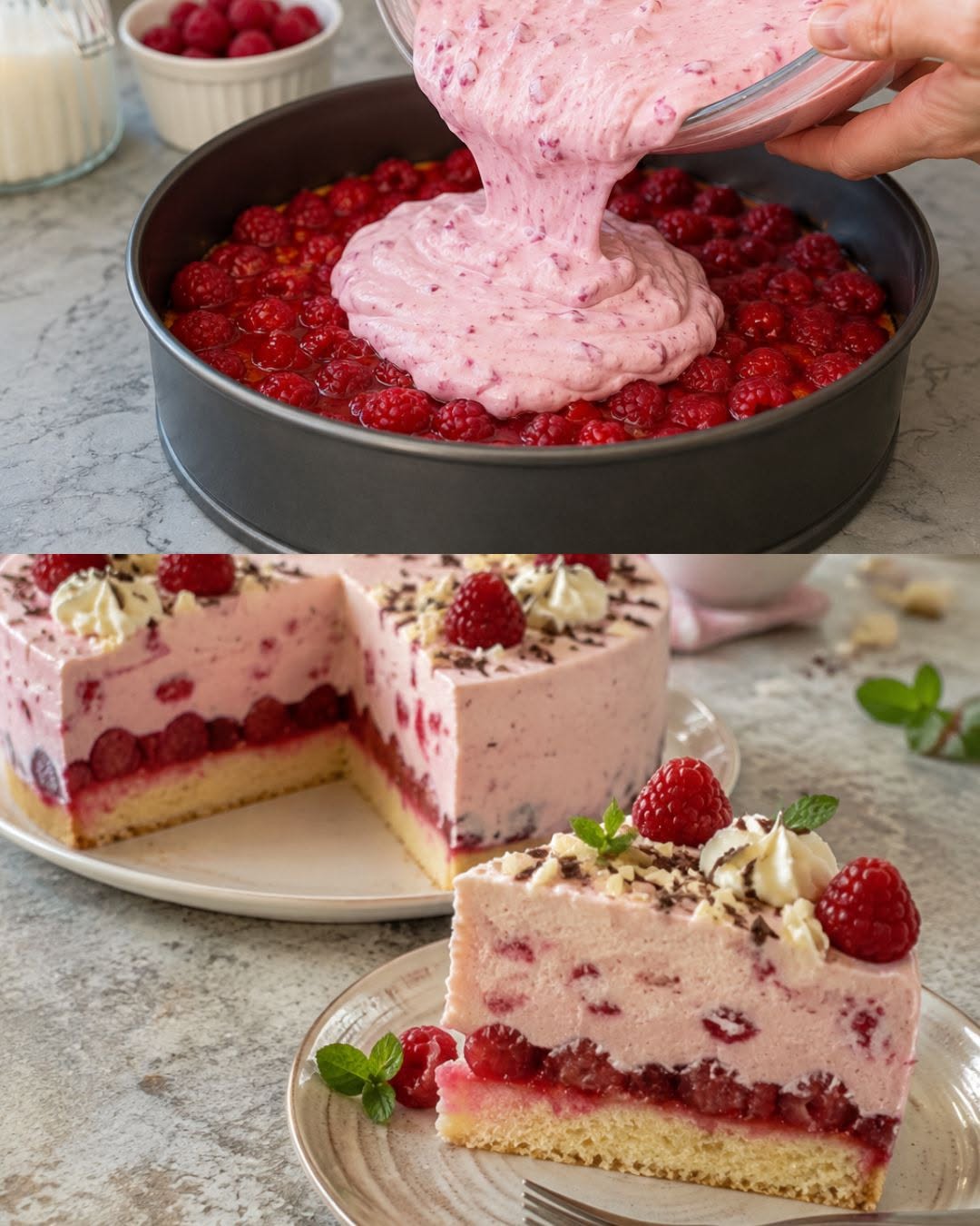 Tort nebun cu zmeură – o experiență delicioasă și fructată! Tort nebun cu zmeură – o experiență delicioasă și fructată!