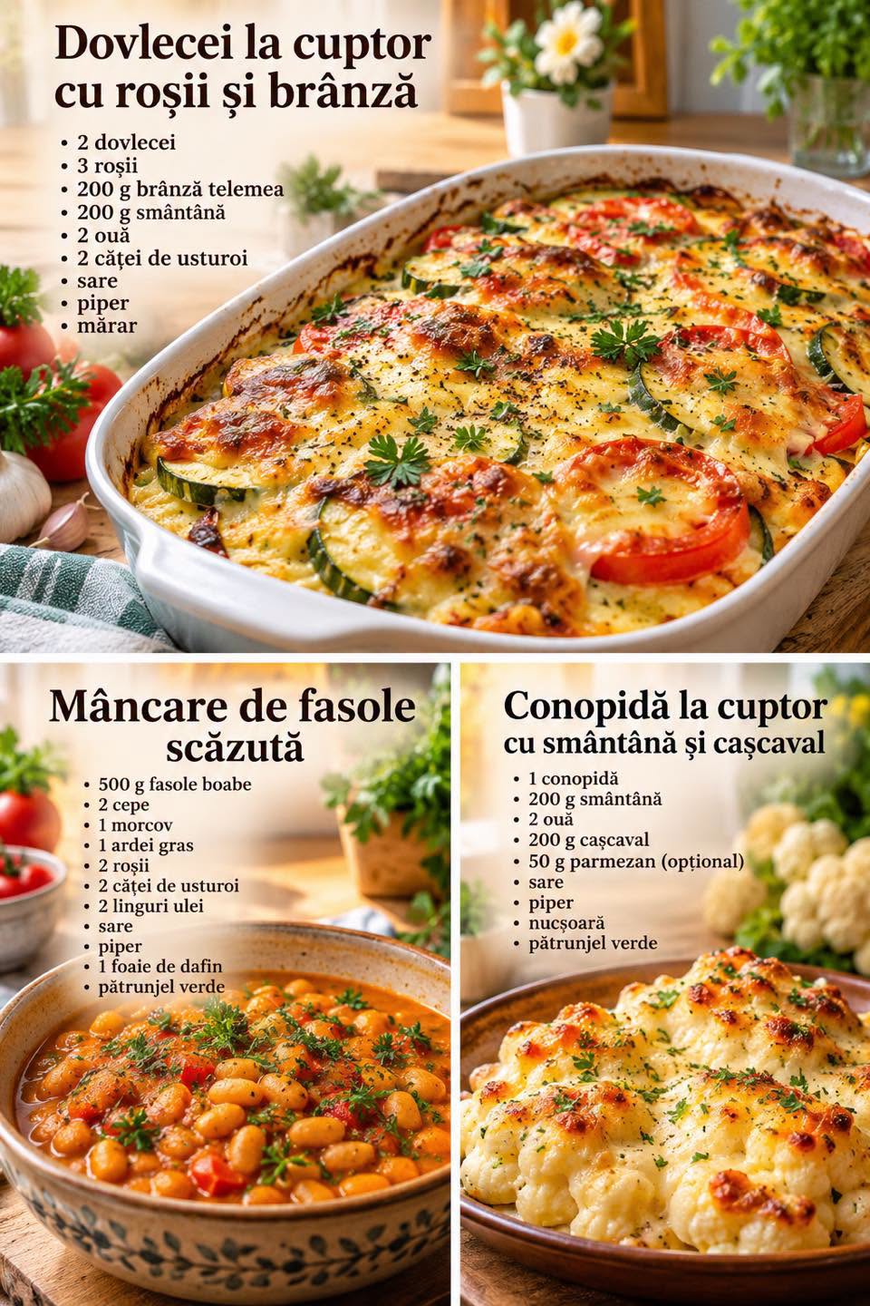 3 Rețete de Mâncare Fără Carne Gustoase, Sățioase și Ușor de Pregătit