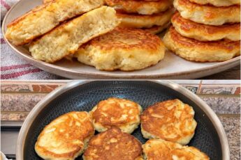 Pancakes Pufoase cu Mere și Kefir