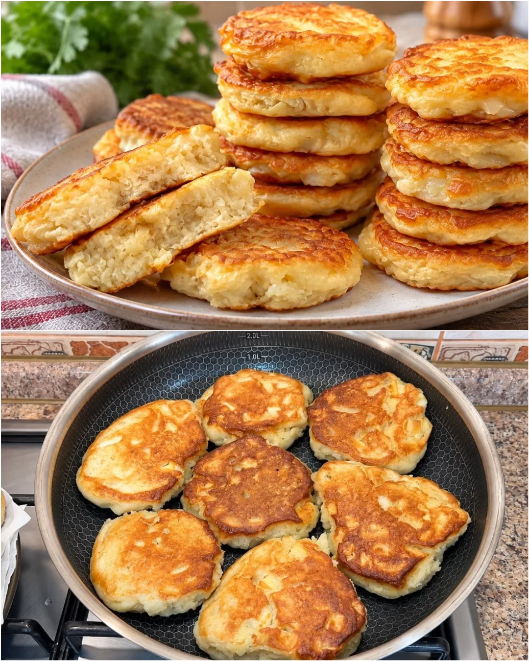Pancakes Pufoase cu Mere și Kefir Pancakes Pufoase cu Mere și Kefir