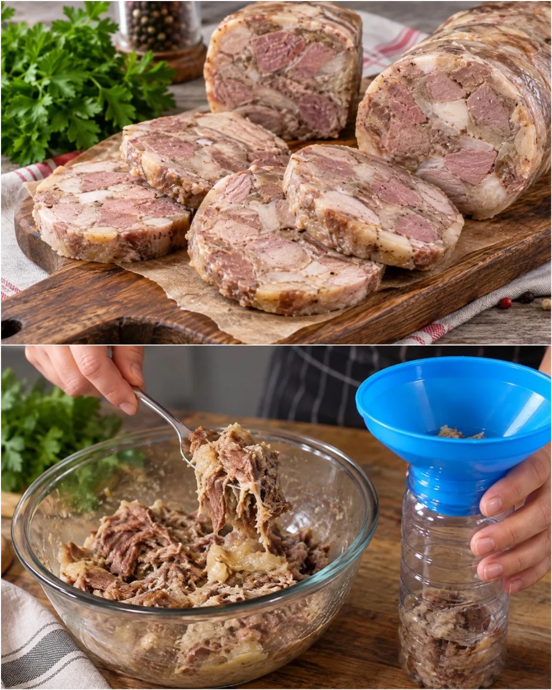 Pune carnea într-o sticlă și obții un deliciu Pune carnea într-o sticlă și obții un deliciu