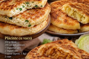 3 PLĂCINTE LA TIGĂIE – rumene, fragede și cu umplutură generoasă!