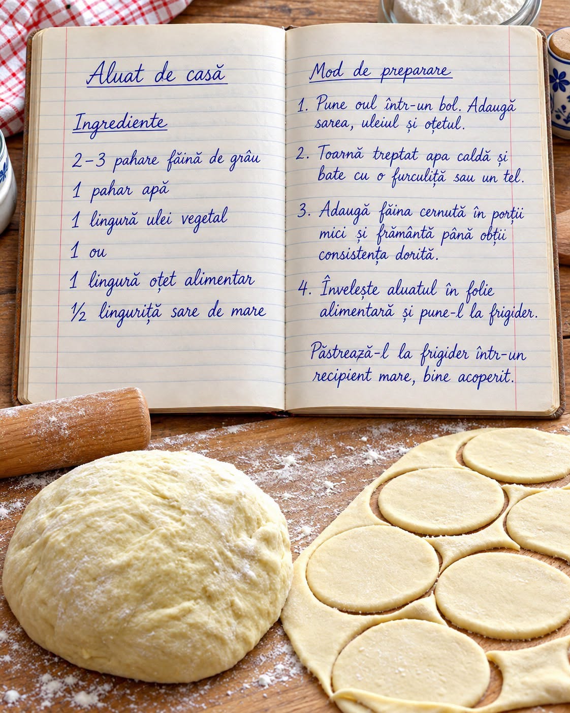 Aluat Universal pentru Găluște și Khachapuri