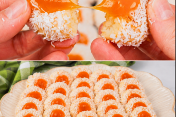 Biscuiți moi cu gem și nucă de cocos