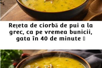 Ciorbă de Pui a la Grec