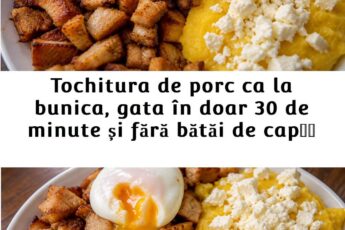 Tochitură de Porc ca la Bunica