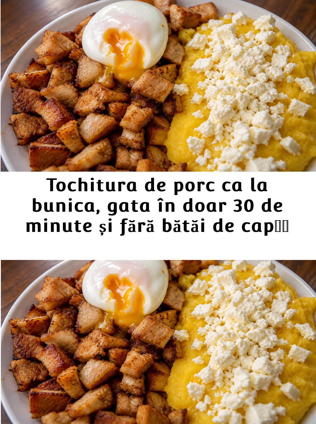 Tochitură de Porc ca la Bunica