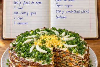 Tort cu Ficat ca în Bucătăria Ucraineană