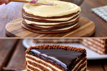 Torta Spartak cu Miere și Cacao